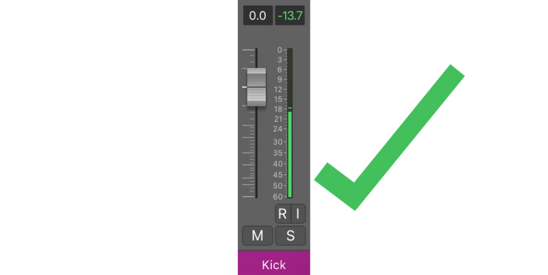 dbfs meter