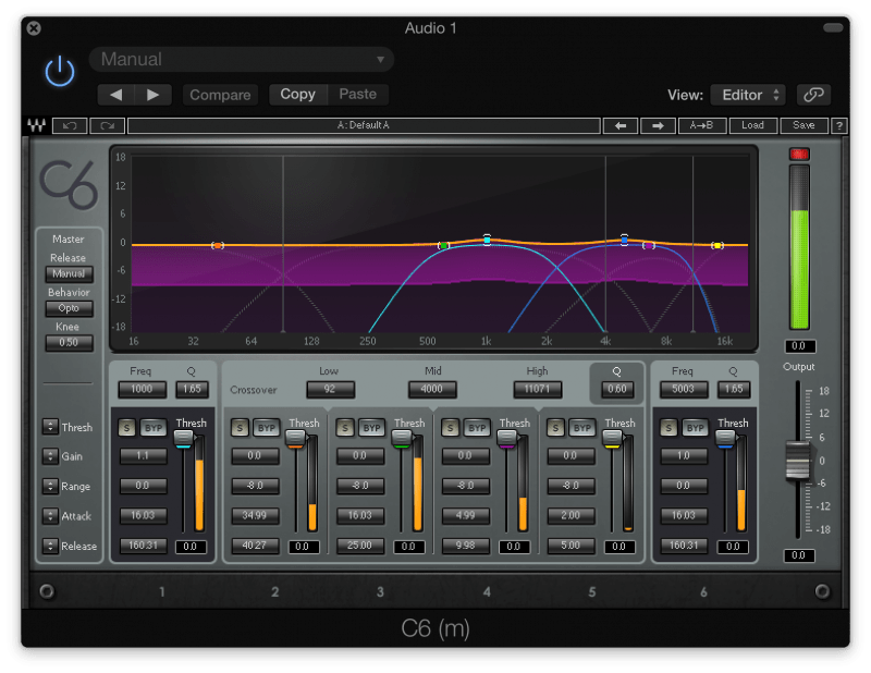 Waves C6 Multiband Compressor