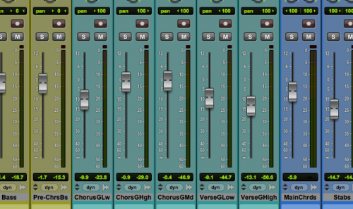 pro tools mix balancing