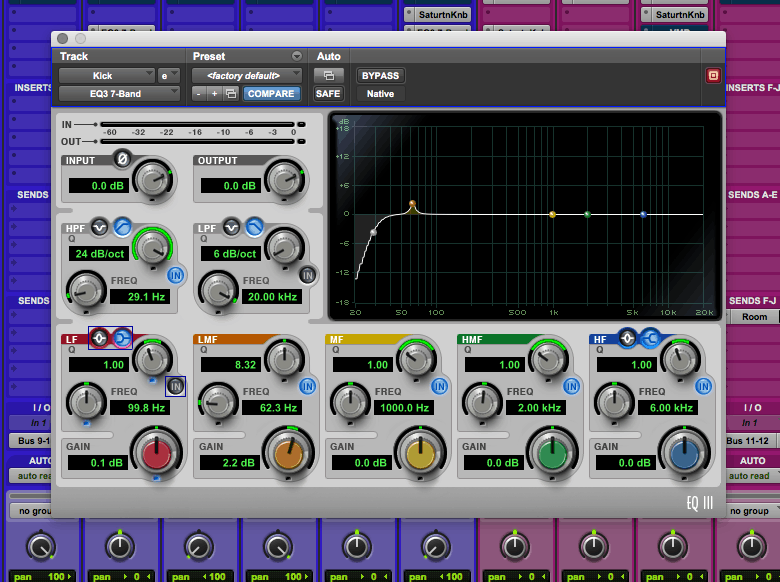 eq boost kick drum