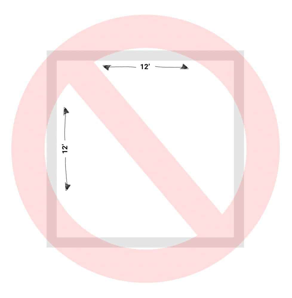 room dimensions