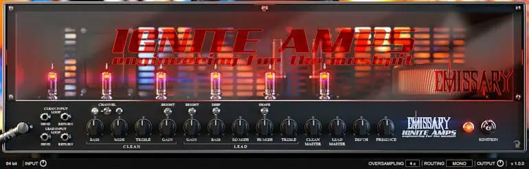 ignite amps emissary free guitar vst