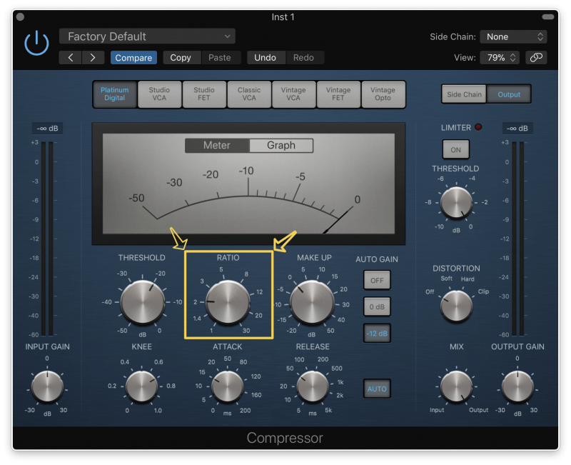 compression ratio