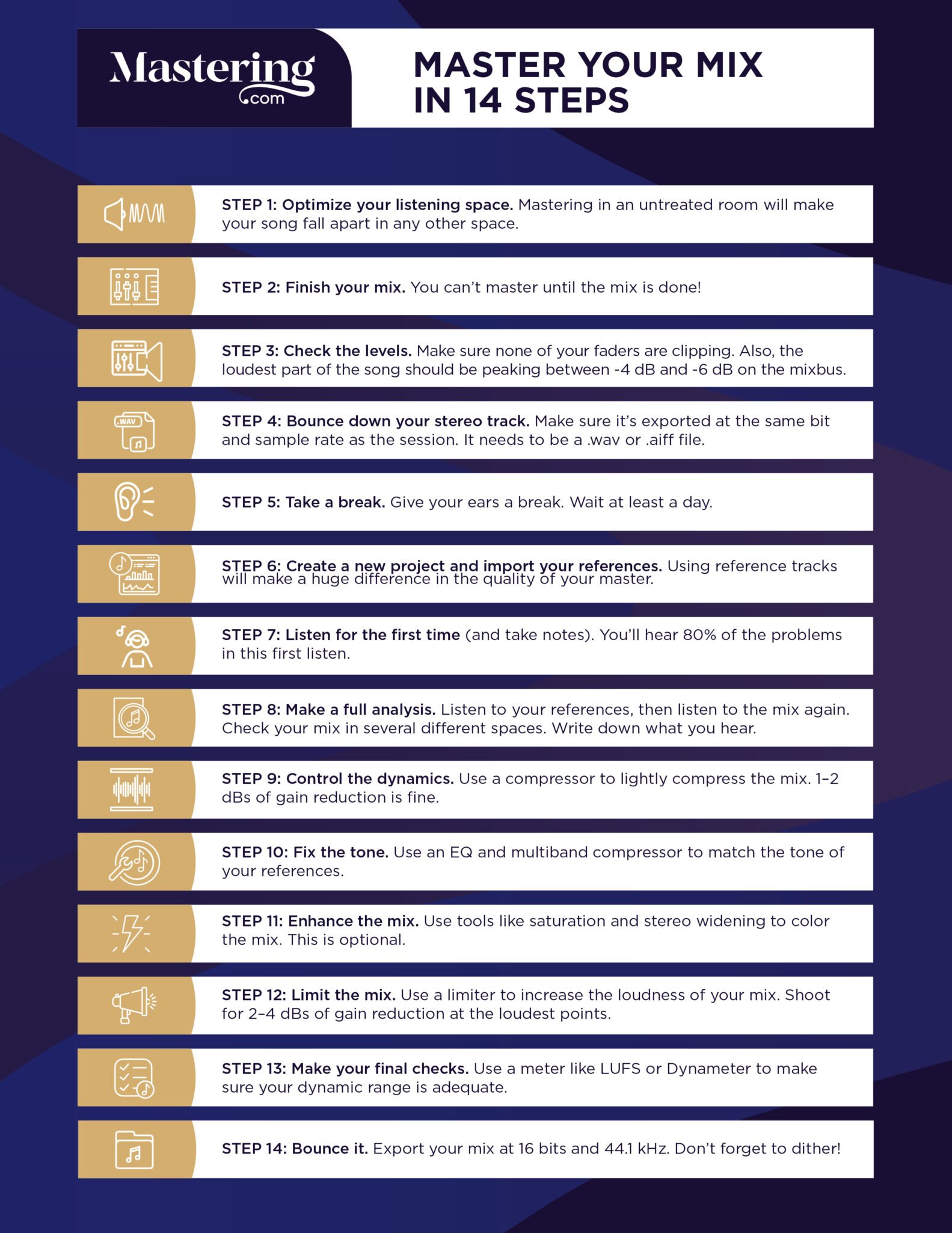 How To Master A Song At Home In 14 Easy Steps How To Master A Song At Home In 14 Easy Steps