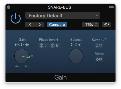 gain plugin