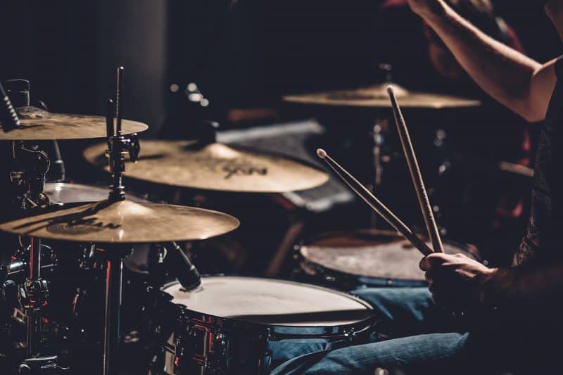 drummer playing the drums