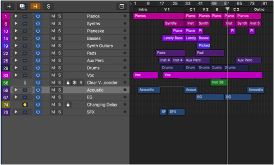 full song in logic pro