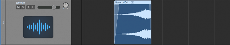 adding fades to audio clip
