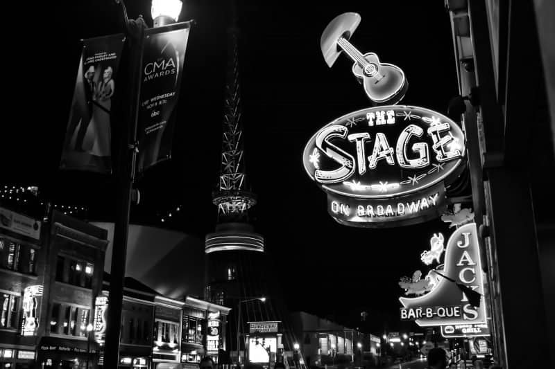 music venues along nashville's broadway street