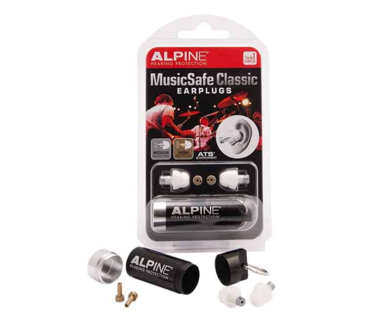 alpine classic earplugs for musicians