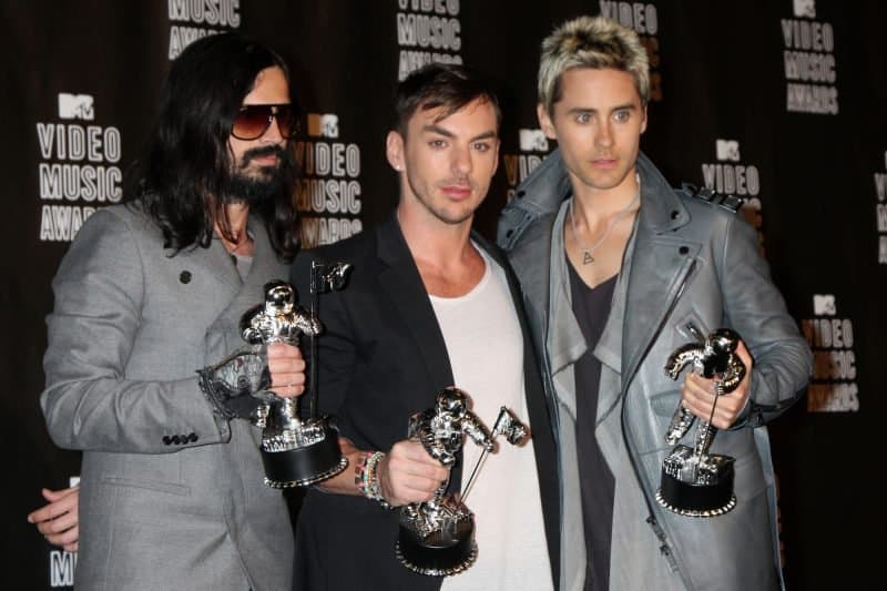 30 seconds to mars at the mtv awards