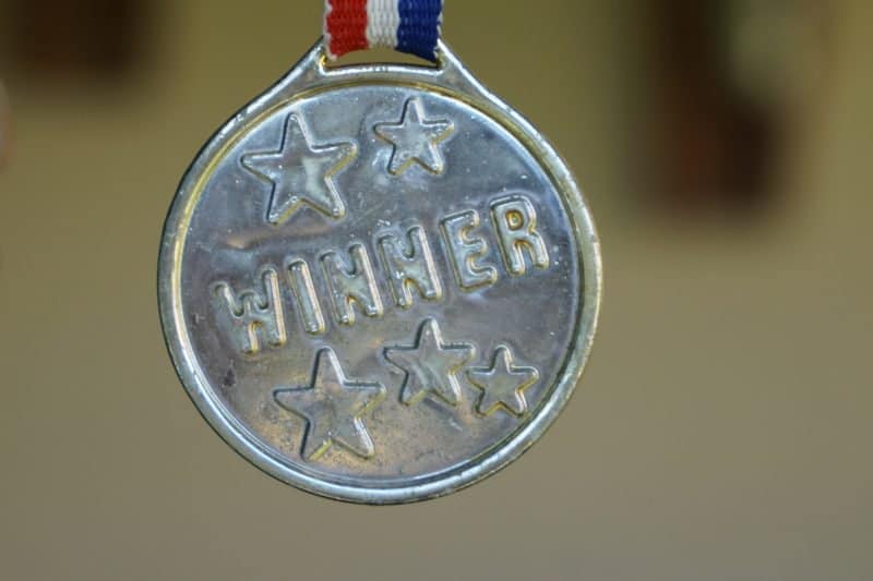 medal for winners