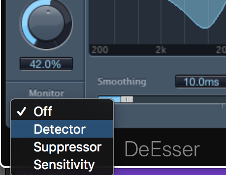 how to use the de-esser in logic pro x