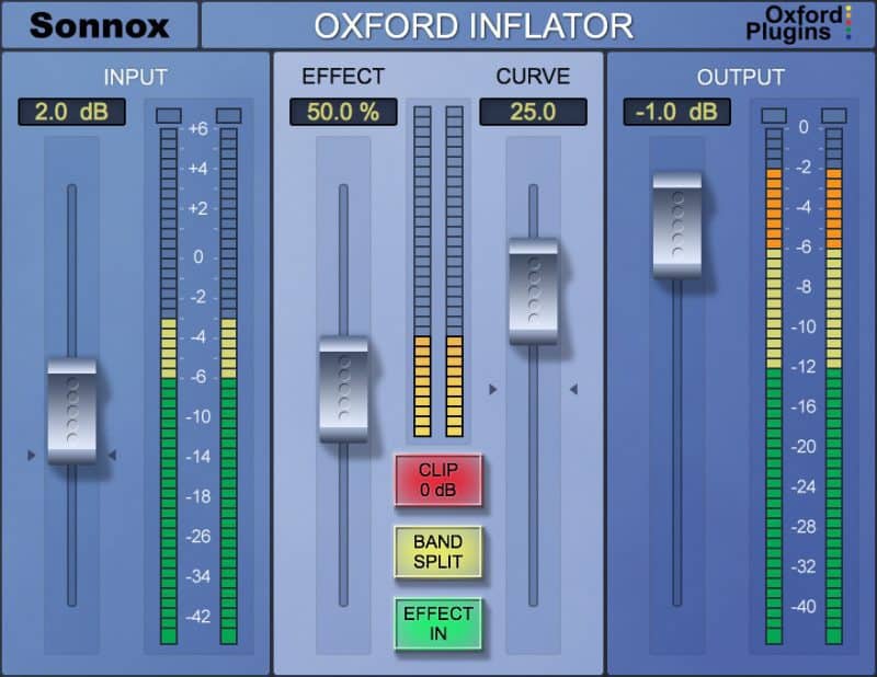 oxford inflator saturation plugin