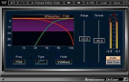 waves rennaissance de-esser