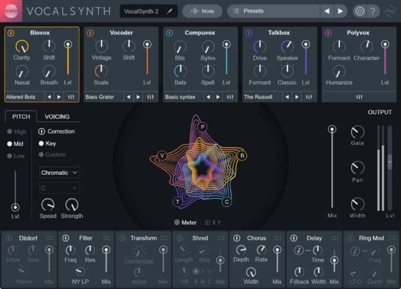 izotope vocalsynth vocoder