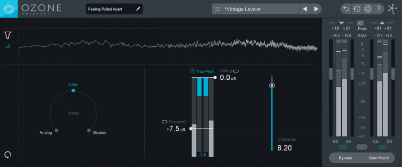 ozone mastering limiter