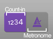 logic pro metronome