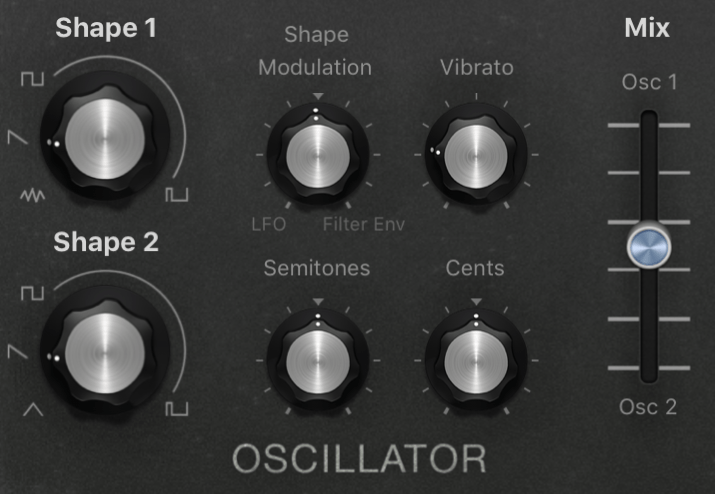 subtractive synth oscillators