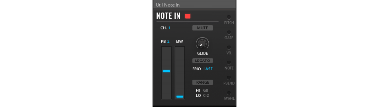 midi note in module