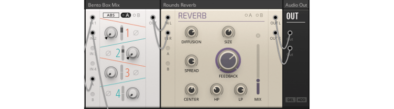 adding reverb to a synth sound