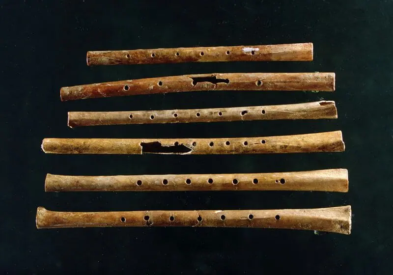 pentatonic scale flutes from ancient china