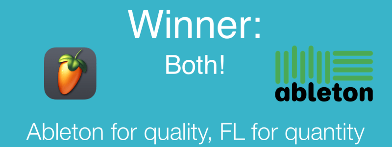 Winner: Abletone for Quality FL for Quantity