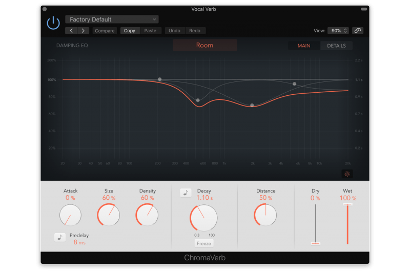 logic pro x stock reverb