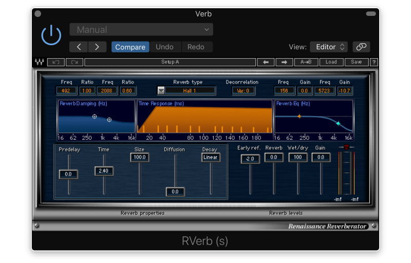 waves renaissance reverb