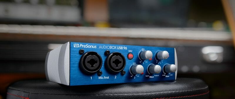 presonus audiobox usb 96