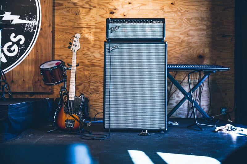 fender amplifier stack