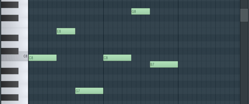 fl studio's piano roll