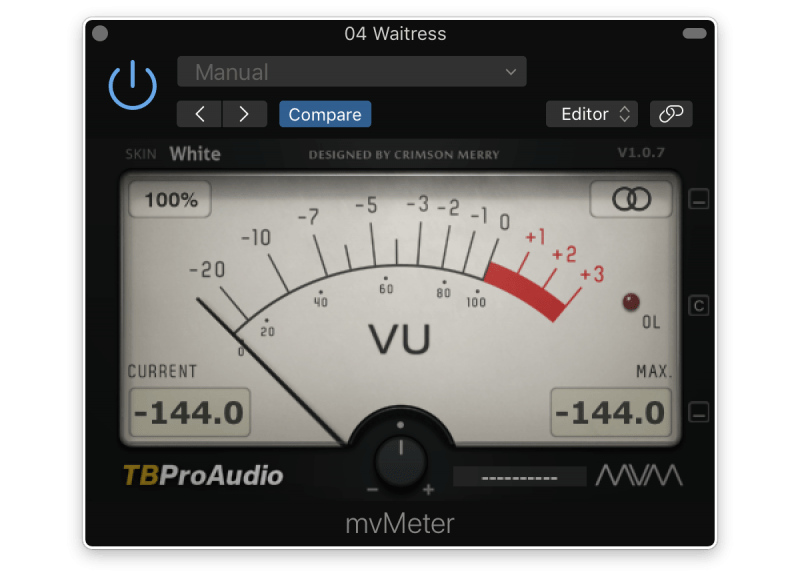 vu meter