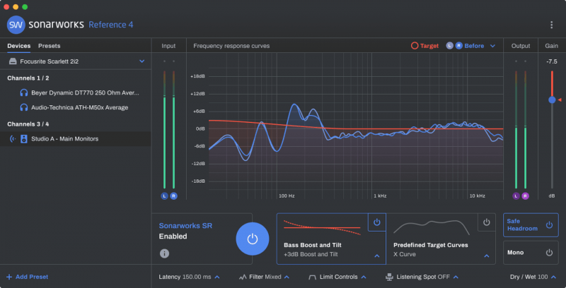 sonarworks reference 4 music listening program