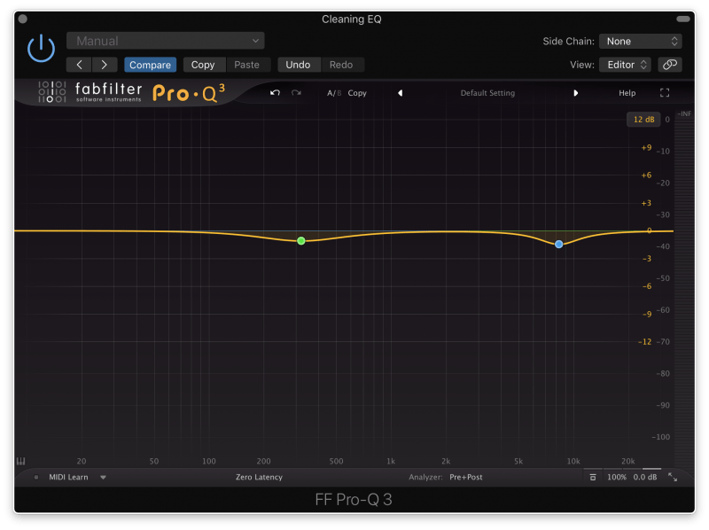 Making Small Frequency Cuts with FabFilter Pro-Q3 Mastering EQ
