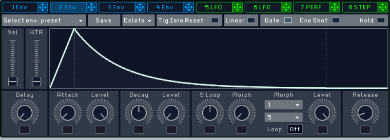 using an amplitude envelope to add movement to a kick drum