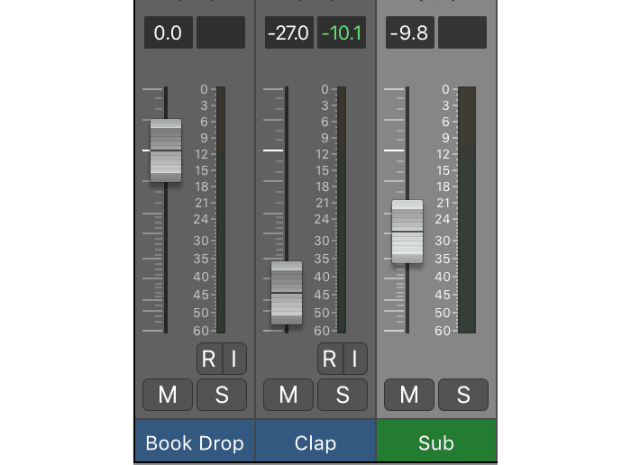 layering sounds on top of each other