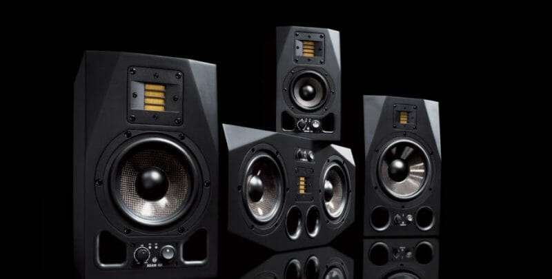 adam audio ax studio monitors 