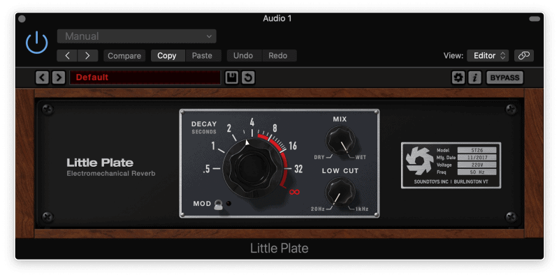 little plate reverb plugin