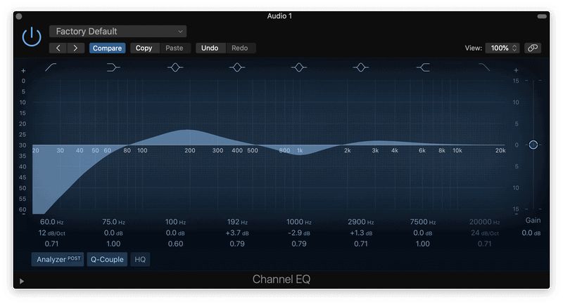 logic pro x eq