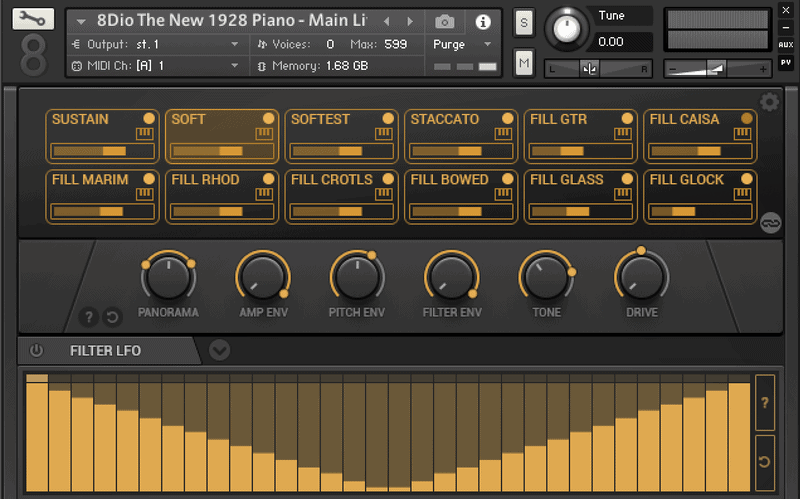 8dio new 1928 piano kontakt library