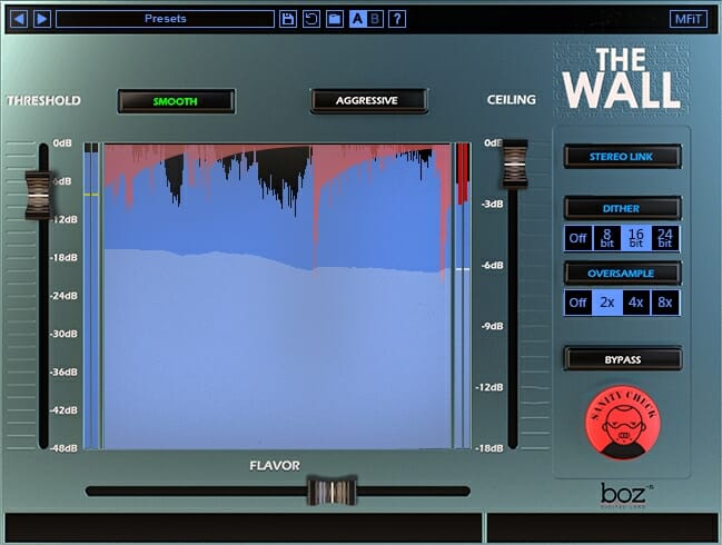 boz the wall brickwall limiter