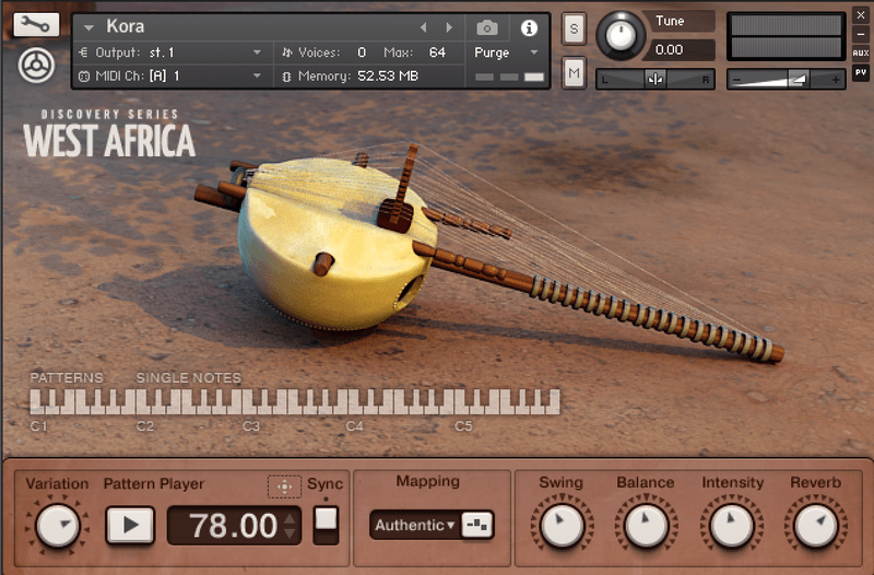 native instruments west africa kora