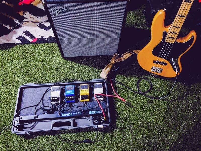 bass and amp