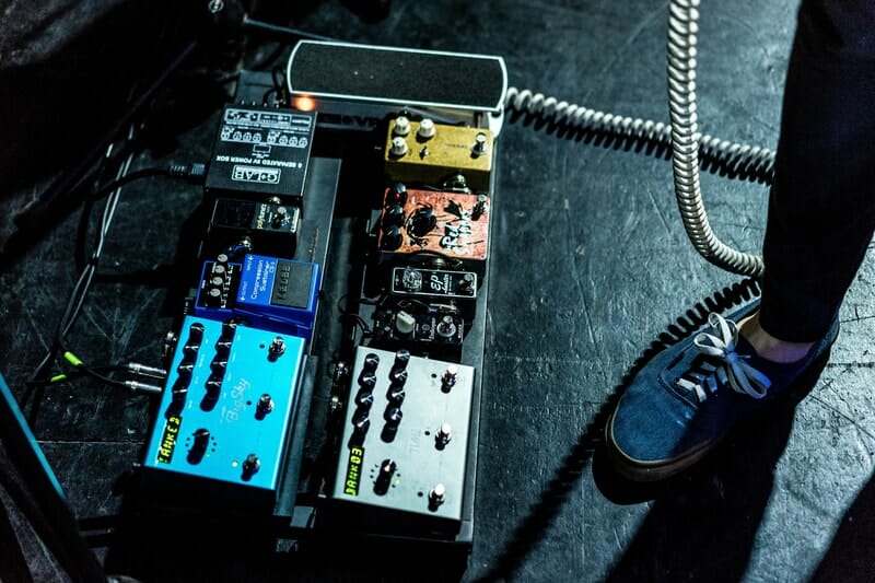 guitar pedalboard