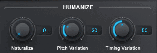 harmony engine humanize