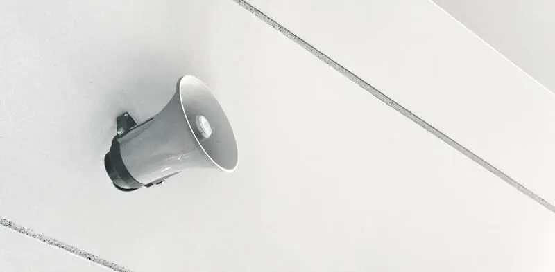 mono megaphone speaker