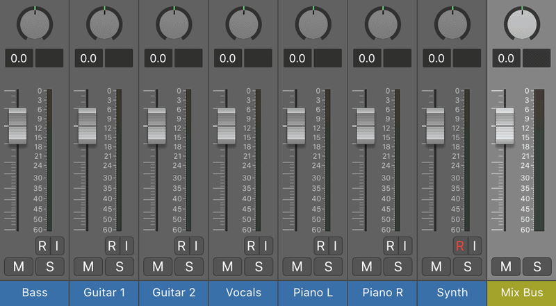 mixbus routing