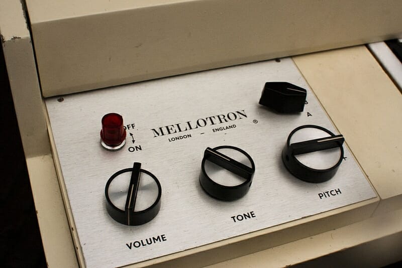 mellotron tone knobs