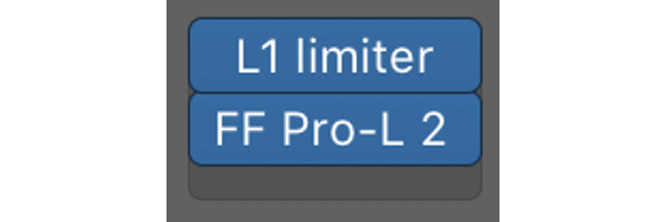 using two limiters in series